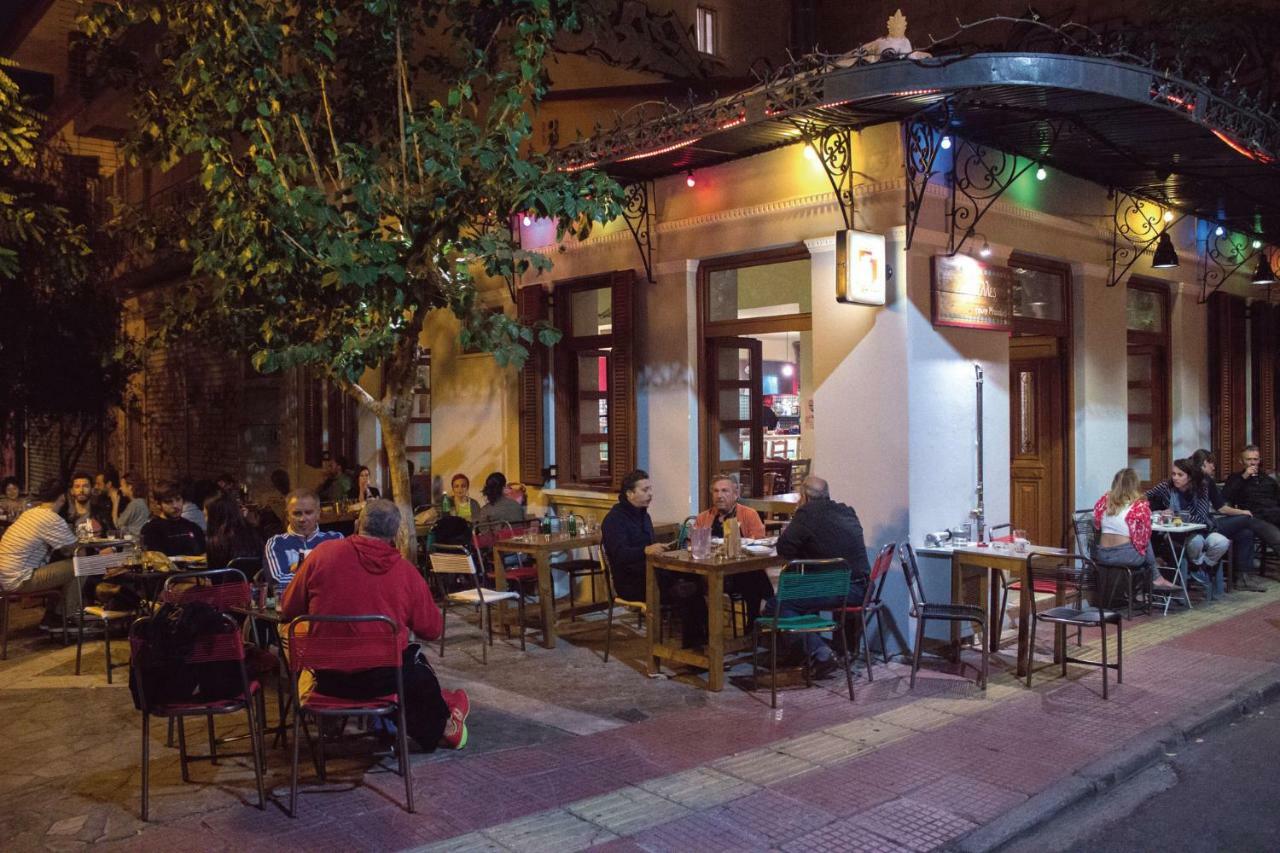 Ferienwohnung Penthouse - Center Of Athen Exterior foto