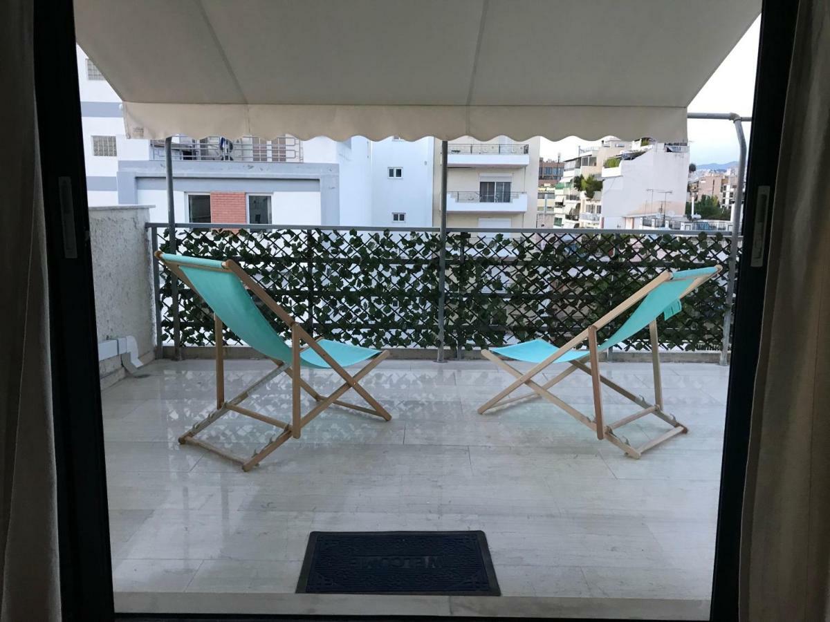 Ferienwohnung Penthouse - Center Of Athen Exterior foto